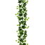 【屋外にも対応】人工観葉植物・全長1.8m・アイビー・ガーランド・グリーンホワイト(ツタ/つた/蔦)(造花/花材/グリーン材/リーフ)(フラワーアレンジメント/ディスプレイ/装飾)