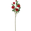 【造花】おしゃれ インテリア バラ レッド 全長72cm 2本セット ばら 薔薇 ローズ アーティフィシャルフラワー アレンジ ギフト