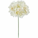 【造花】おしゃれ インテリア あじさい アイボリー 全長23cm 4本セット ハイドレンジア 紫陽花 アジサイ 七変化 人工観葉植物 アーティフィシャルフラワー...