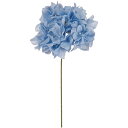 【造花】おしゃれ インテリア あじさい スカイブルー 全長23cm 4本セット ハイドレンジア 紫陽花 アジサイ 七変化 人工観葉植物 アーティフィシャルフラワ...