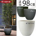 植木鉢 大型 おしゃれ 人気 プランター おすすめ ポット 器 園芸鉢 観葉鉢 灰 グレー オフホワイト 黒 ブラック 観葉植物 ガーデニング インテリアグリー...