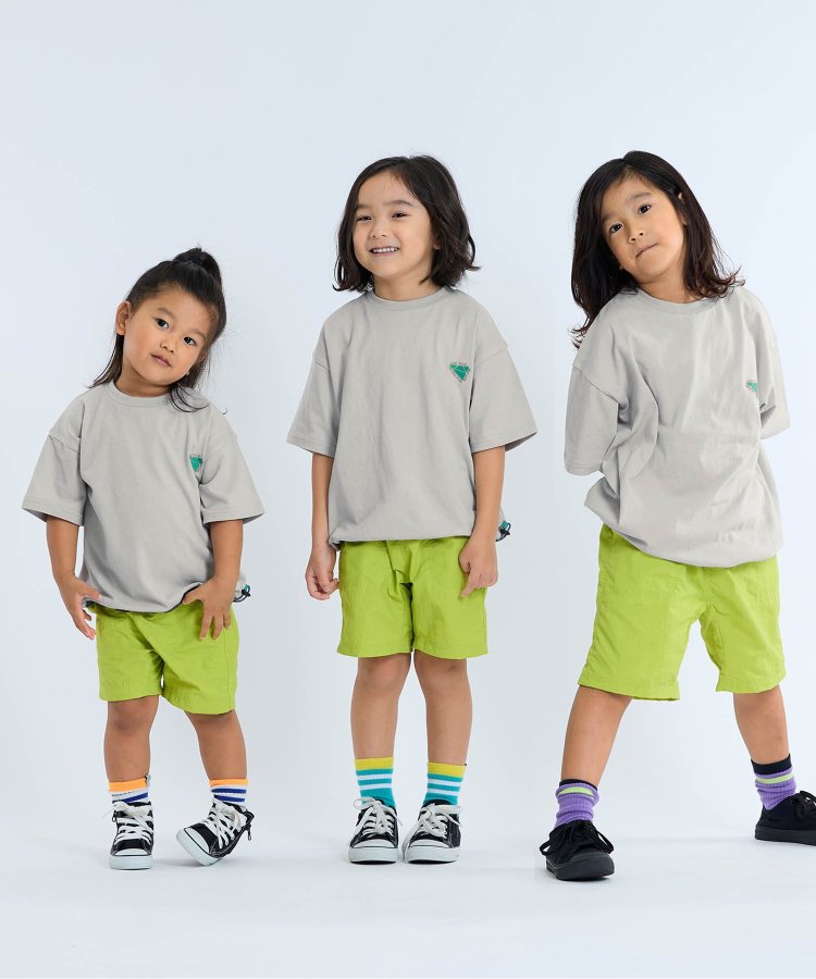 24春夏 F.O.Kids エフオーキッズ R207304 ベンチレーションワイドTシャツ 半袖Tシャツ