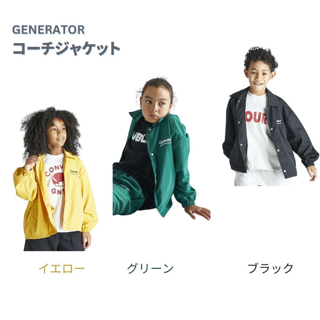 SPRING SALE 10% OFF 24NEW Generator ジェネレーター 904103 コーチJK コーチジャケット 春 タンユース アウトドア