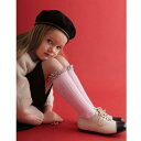 正規輸入 Collegien コレジアン 2984 Chantal Ribbed Knee-high Socks with Leopard Hearts Ruffle シャンタル レオパード ハート フリル付き リブ ニーハイ ソックス 正規品 Made in France フランス製
