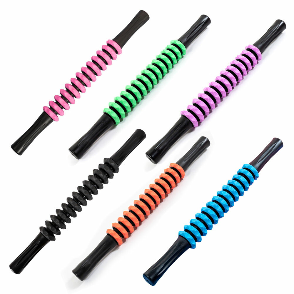 筋膜ローラー指圧代用器筋肉のこりをほぐすコロコロローラー立ち仕事の後に筋膜リリースヨガフィットネス用品◇ALW-GA-13