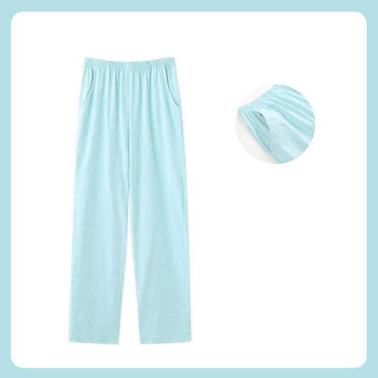 ハーフパンツ涼しいルームウェアコットン綿レディース部屋着ルームパンツ2枚組秋ハーフパンツひざ下ロングパンツおしゃれイージーパンツワイドパンツパジャマ春夏7分丈ステテコ無地吸水性ポケット付ゆったり可愛い大きいサイズボトムス 2