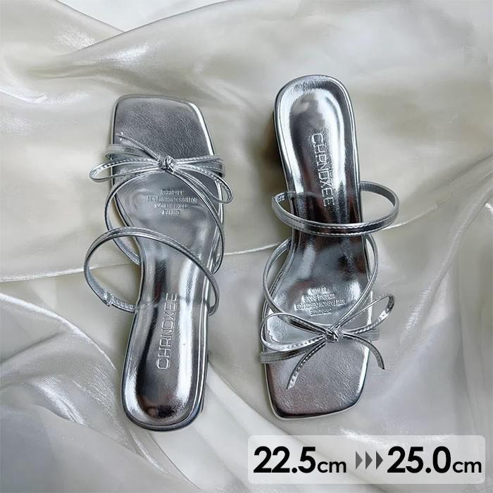 サンダルレディースミュールストラ