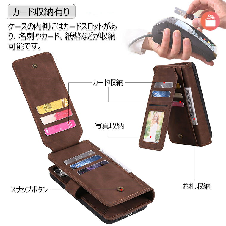 Galaxy S24 Ultra ケース 手帳型 Galaxy S23 カバー 手帳ケース Galaxy S22 Ultra ケース 手帳 Galaxy S22 カバー Samsung ギャラクシー S23Ultra スマホケース おしゃれ かわいい 耐衝撃 手帳型ケース カード収納 スタンド機能 ストラップ付き