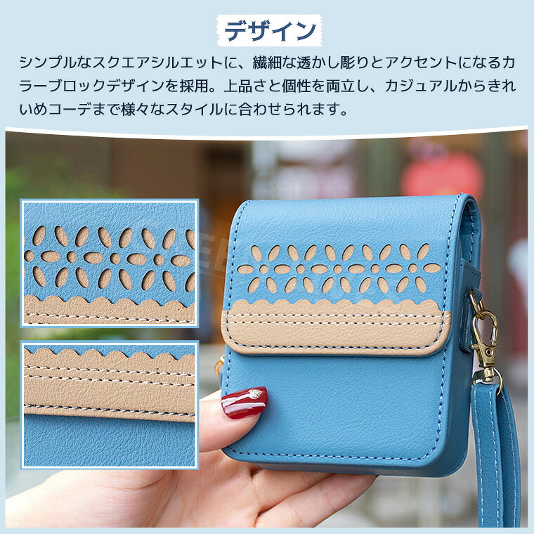 収納バッグ イヤホーン Airpods Pro 3 収納 Galaxy Z Flip7 ケース ショルダー カバー CASE 耐衝撃 カッコいい オシャレ かわいい 人気 ギャラクシー Z Flip 7 6 5 スマホケース flip6/5/4/3 保護ケース 斜めがけ ショルダーストラップ 小物収納 小銭入れ キー カード