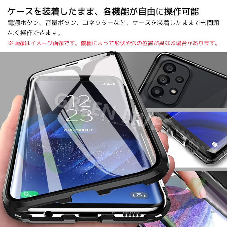 GalaxyA7ケースカバーマグネット両面ガラスGalaxyNote10proケースnote10ケース全面タイプs10バンパーs10plusバンパーケース金属フレームメタル透明ギャラクシーシンプルおしゃれ耐衝撃強化ガラスアルミバンパー磁石スマホケースフルカバー