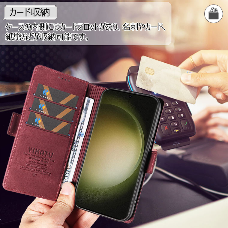 Galaxy S24 Ultra ケース 手帳型 Galaxy S23 カバー 手帳ケース Galaxy S22 Ultra ケース 手帳 Galaxy S22 カバー 手帳ケース Samsung ギャラクシー S23Ultra スマホケース おしゃれ かわいい 耐衝撃 手帳型ケース カード収納 スタンド機能