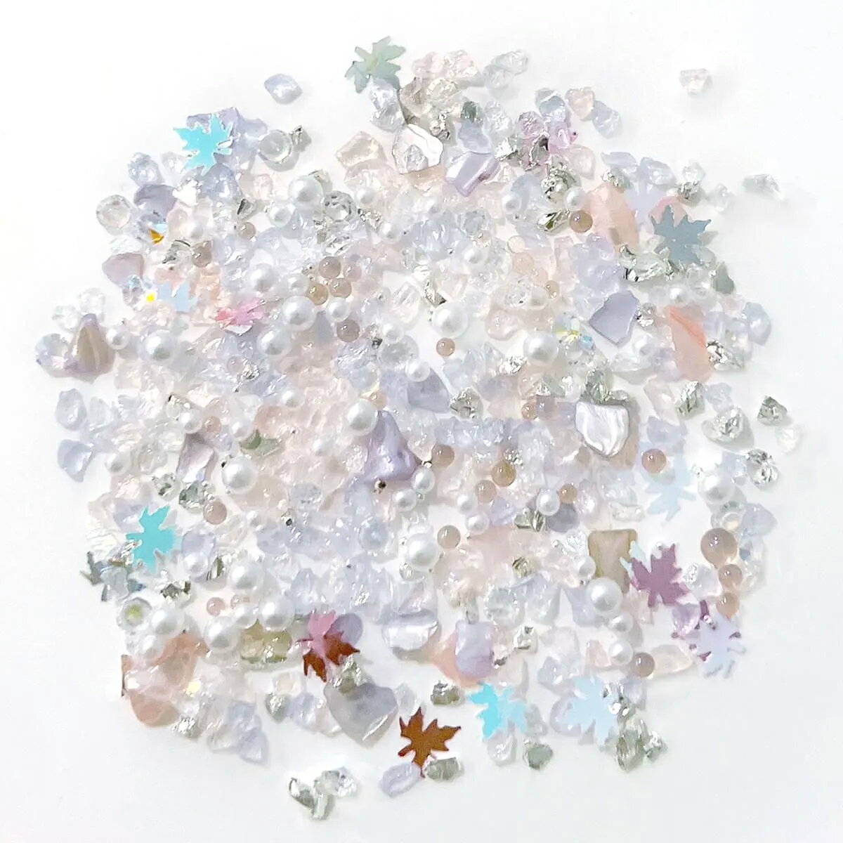 ■【数量限定プレゼント価格】1円封入 GreenOceanオリジナル♪《スノーウィーフォレスト》おひとりさまお一つ レジン封入素材 封入パーツ まさるの涙