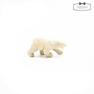 【動物フィギュア】白クマのアイス