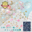 【シール】プレミアムレジンシール 海のかけら 立体 ホログラム 透明 クリア 海 マリン 夏 貝 クラゲ リボン 星 キラキラ 封入パーツ 貼り付けパーツ UVレジン クラフト ハンドメイド ネイル