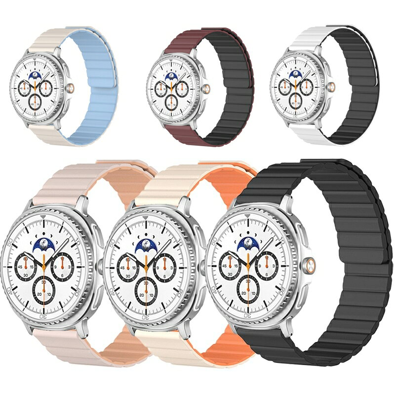 対応サイズ/機種 Galaxy Watch 9 40MM Galaxy Watch 9 44MM Galaxy Watch 8 40MM Galaxy Watch 8 44MM Galaxy Watch 8 Classic 46MM Galaxy Watch Ultra 2 Galaxy Watch Ultra 素材： シリコン 特徴 【仕様】 ■手首のワンポイントにもなっておしゃれな交換ベルト。 ■出勤、旅行、パーティーなどいろいろな場合におすすめです！！ ■明るくおしゃれな仕上がりで、華やかな印象ですね。 ▼仕入れる生産ロットにより、色合いや模様の出方が若干変わる場合がございます。予めご了承ください。 セット内容 バンド 備考 【ご注意ください】 ※画像は一例となります。 購入前に必ずお手持ちの機種をご確認ください。 ※お客様がご覧頂いているディスプレイの環境によって、画像の色が実物と異なる場合がございますので予めご了承下さい。 ※色についての返品や交換はお受けできませんので予めご了承ください。 ※当商品は仕入時運送につき箱等に傷や潰れが発生している場合がありますので予めご了承下さい。 ※メーカー都合や入荷時期により、商品画像と発送商品が若干異なる場合がございます。 ※ご使用には問題ございませんので、予めご了承ください。 ※取付は自己責任でお願いします。 ※本製品は傷や汚れを完全に防ぐものではありません。 ※長時間接触していたり、強い力で擦れると色移りする場合がございます。 ※本製品を使用しての機器本体の紛失、故障、損失、傷、色移りに関しては当社では一切の責任を負いかねます。 ※万が一在庫切れや入荷待ちとなる場合は別途メールにてご連絡いたします。