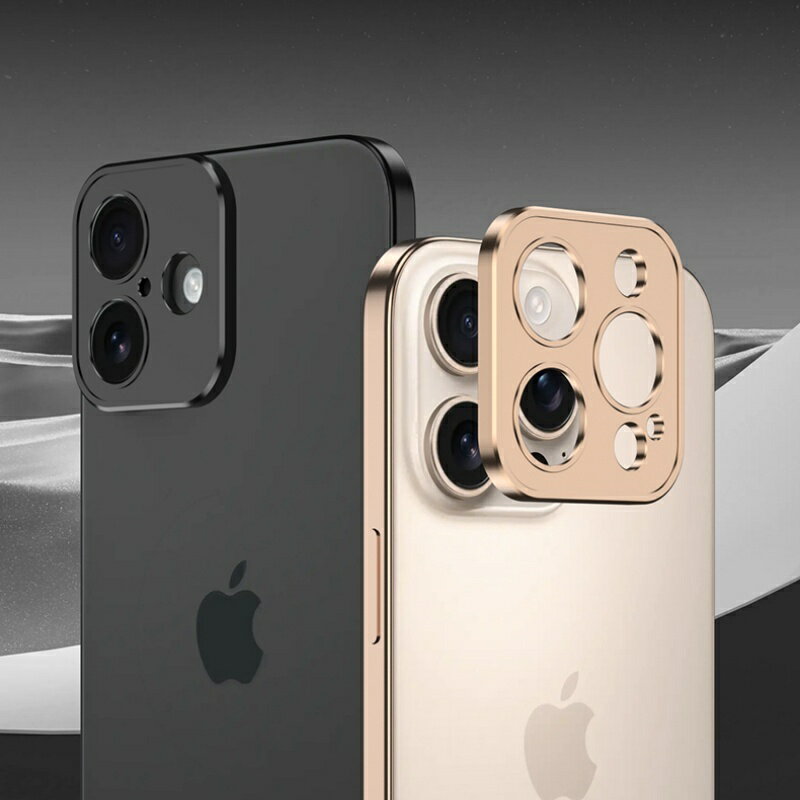 Rakuten - 2枚セット iPhone17 カメラレンズカバー iPhone 17 Pro Max カメラカバー iPhone17 Pro レンズケース カバー iPhone Air iPhone16 15 Pro カメラレンズ保護 アイフォン17 アイフォン17 プロ アイフォン エアー 耐衝撃 アルミ合金製 かわいい レンズ保護シート 一体式