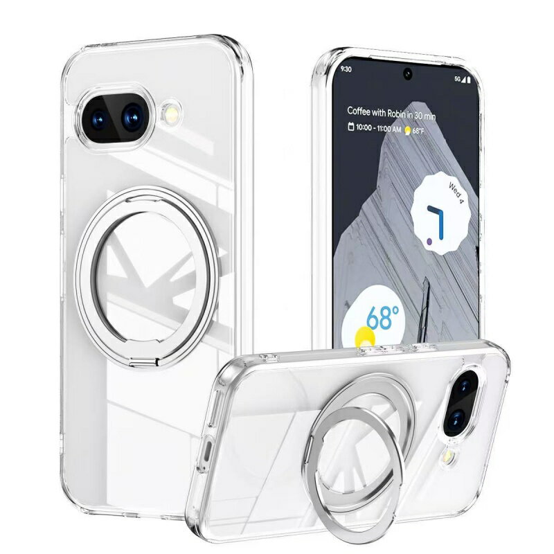 Rakuten - Google Pixel 10a ケース クリア Google Pixel 9a ケース かわいい Pixel 10a ケース MagSafe Pixel 10 10 Pro 9 Pro XL 8a 7a ケース 透明 耐衝撃 おしゃれ グーグルピクセル10a ケース カバー 韓国 オシャレ シンプル 通勤 通学 リング付き スタンド 車載ホルダー