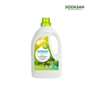 【4月25日限定最大100%ポイントバック】ソーダサン ランドリーリキッド 1.5L SODASAN 洗濯用 液体洗剤 洗濯洗剤 衣類用洗剤 エコ洗剤 4019886015066