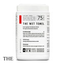 【1月15日限定最大100%ポイントバック】THE ウェットタオル ボトルタイプ 75枚入り THE WET TOWEL 指定医薬部外品 消毒 殺菌 ウェットシート ウェットティッシュ 日本製 4547639545183