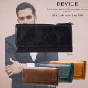 DEVICE 長財布 メンズ 財布 紳士 男性 ロングウォレット crass 長サイフ 紳士用財布 ブランド デバイス 贈り物 シンプル おしゃれ 風水 金運 小銭入れ DPG30048