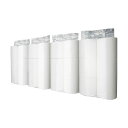 【本日ポイント10倍】(まとめ)TANOSEE トイレットペーパーパック包装 シングル 芯なし 170m ホワイト 1ケース(24ロール:6ロール×4パック)【...