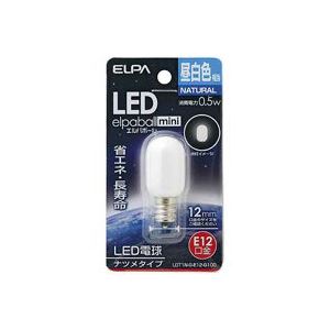 【本日ポイント10倍】(業務用80セット) 朝日電器 ELPA 電球形LEDランプ ナツメ型LDT1N-G-E12-G100