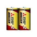【本日ポイント10倍】【まとめ】 三菱電機 三菱電機アルカリ乾電池単2形 2本 【×5セット】