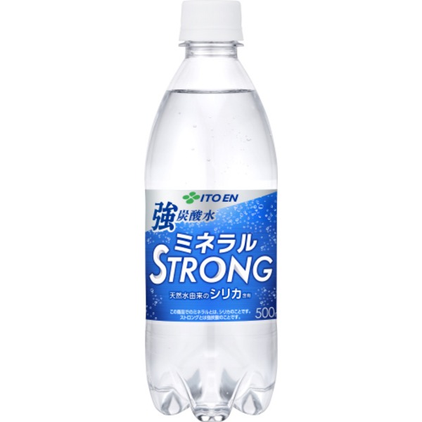 【本日ポイント2倍】【ケース販売】伊藤園 PETミネラルストロング 強炭酸水 500ml 【×48本セット】【代引不可】 母の日