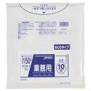 【本日ポイント10倍】(まとめ) ジャパックス 業務用ダストカート用ゴミ袋 透明 150L DKM98 1パック(10枚) 【×5セット】 父の日 ギフト
