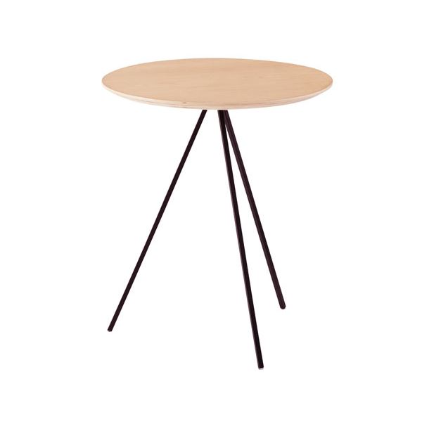 【スーパーSALE対象】サイドテーブル 約幅45cm ナチュラル アイアン カフェテーブル リビング ダイニン..