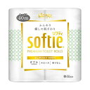 【本日ポイント10倍】(まとめ) 日本製紙クレシア クリネックス ソフティダブル 40m 1セット(40ロール:4ロール×10パック) 【×3セット】(3)