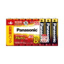 【本日ポイント10倍】(まとめ) パナソニック アルカリ乾電池 単4形LR03XJ/8SW 1パック(8本) 【×10セット】