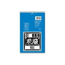 【本日ポイント10倍】(まとめ)日本サニパック ポリゴミ袋 N-41 青 45L 10枚【×20セット】 父の日 ギフト
