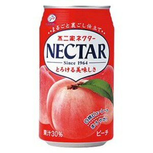 【本日ポイント2倍】【まとめ買い】不二家 ネクターピーチ 350ml 缶 48本入り【24本×2ケース】【代引不可】 母の日