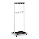 【本日ポイント10倍】モップハンガー 清掃用品収納 RC型 コンパクト 6本掛け 幅53.6×奥行50.5×高さ137.5cm 掃除用品 生活雑貨 お掃除用品 ...