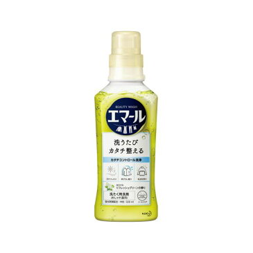 【スーパーSALE＆P2倍】(まとめ）花王 エマールリフレッシュグリーン 本体 500mL【×10セット】