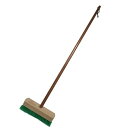 【本日ポイント10倍】デッキブラシ/掃除用品 【木柄 S 24cm】 木製柄付き 紐付き 耐薬品性 【20個セット】 父の日 ギフト
