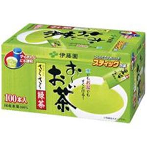 【楽天スーパーSALE】（まとめ）伊藤園 おーいお茶 抹茶入りさらさら緑茶 100本 【×6セット】【代引不可】 父の日 早割