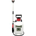 【本日ポイント10倍】蓄圧式 噴霧器/散布機 ハイパー 4L (2頭口) 延長パイプ付 〔ガーデニング用品 園芸用品 家庭菜園 農作業 農業〕