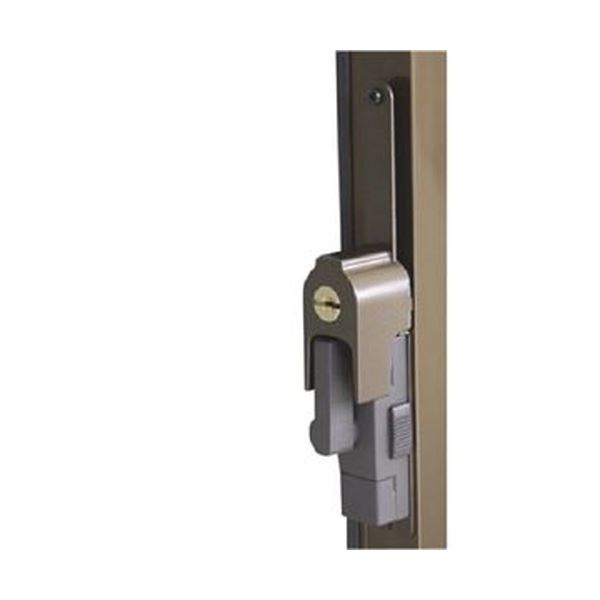 【スーパーSALE対象】（まとめ）日中製作所 ヒナカS/Sまど守りくん窓の錠 197-U 1個【×5セット】