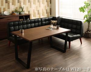 【本日ポイント10倍】ヴィンテージスタイル・リビングダイニングセット 3人 3点セット(テーブル+ソファ1脚+アームソファ1脚) 右アーム W150 父の日 ギ...