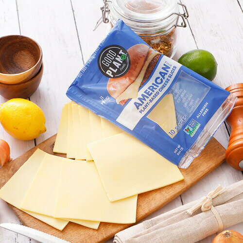 プラントベース アメリカンチーズ風 スライス（10枚入り） 227g アリサン ヴィーガン対応 植物性チーズ 乳不使用のサムネイル