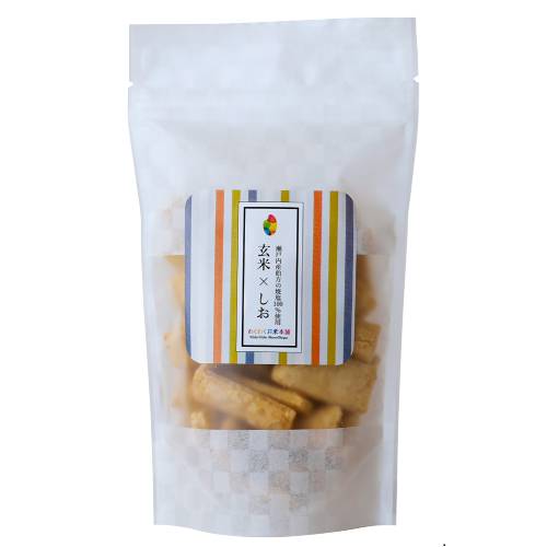 玄米スナック（しお） 80g
