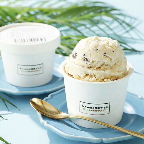 【6〜8月限定商品】ナチュラル豆乳アイス ミント（チョコチップ入り） 120ml