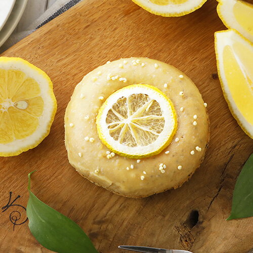 ヴィーガン SOYドーナツ レモンアールグレイ グレーズ 鳥飼カフェ グルテンフリーのサムネイル