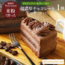 超濃厚チョコレートケーキ(カット) 松竹圓 グルテンフリー ヴィーガン
