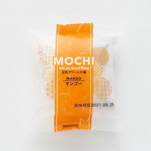 豆乳クリーム大福（マンゴー）1個 60gフルーツ だいふく 大福餅 和菓子 プラントベ...