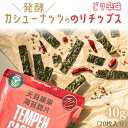 発酵カシューナッツののりチップス (ピリ辛味)40g / 20枚入り 翔鶴佳 ヴィーガン