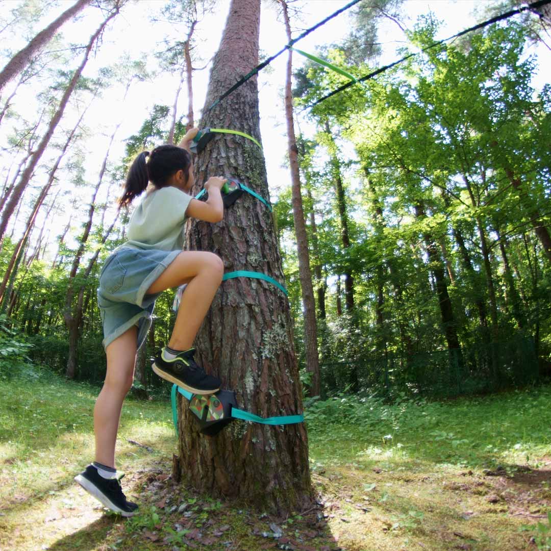 【登るってこんなに楽しい！Tree Climber】 キャンプ 遊び ツリークライマー ロッククライミング ボルダリング アスレチック 公園遊び 木登り 子供 子ども こども プレゼント 誕生日 クリスマス お家遊び おうち時間 Slackers スラッカーズ ニンジャライン スイングラインのサムネイル