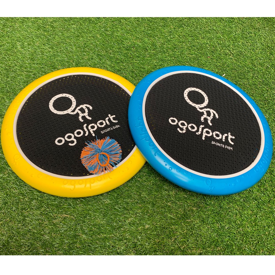 4月19日 ZIP放送 OGOSPORT オゴスポーツ OGO Disk オゴディスク ミニ オレンジ グリーン フリスビー フライングディスク 1